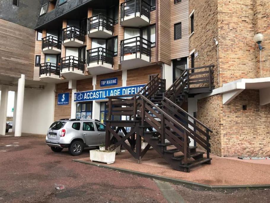 Le Cocooning-Studio Deauville Marina Avec Terrasse Vue Mer Et Plage Εξωτερικό φωτογραφία